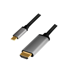 USB 3.2 Gen2 C --> HDMI 1.80m LogiLink 4K