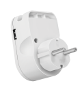 LogiLink Stekkerdoos met 2xUSB-A 17W