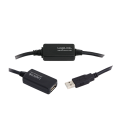 USB 2.0 A --> A 20.00m Verlenging LogiLink + versterker