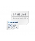 SDXC Card Micro 256GB Samsung UHS-I U3 EVO Plus