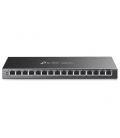 TP-Link 16Port PoE+ 1Gbps Metalen behuizing