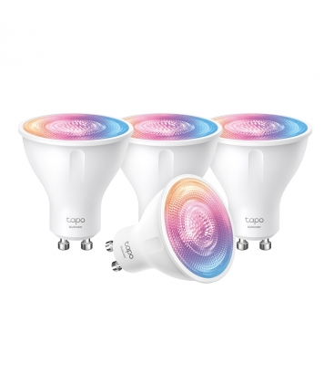 GU10 TP-Link Tapo L630 (4-Pack) Smart WiFi3/7W/6500K