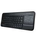 BE KB Logitech K400 Touch Plus Zwart draadloos Retail