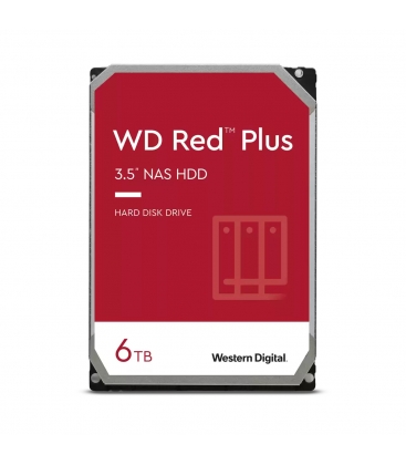 6,0TB WD Red Plus 256MB/5400rpm