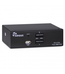 KVM Switch Argus AS-21HA 2xHDMI/2x3,5mm/2xUSB