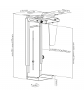 LogiLink Pc-houder, ondertafel- of wandmontage