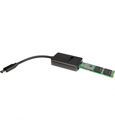 Adapter M.2 NVMe/SATA (F) --> USB 3.2-C (M) Inter-Tech