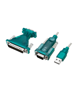 USB 2.0 A --> Serieel LogiLink incl. 25-pin Adapter 1,3m