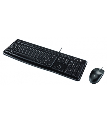 BE DT Logitech MK120 Zwart bedraad Retail