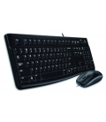 BE DT Logitech MK120 Zwart bedraad Retail