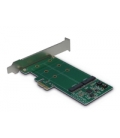 Adapter LP PCIe--> 2x M.2 SATA Inter-Tech KCSSD4