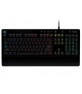 KB Logitech G G213 Prodigy RGB Gaming Zwart bedraad Ret