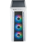 Cooler Master MasterBox 520Mesh-TG/ARGB/USB3.2/EATX Wit