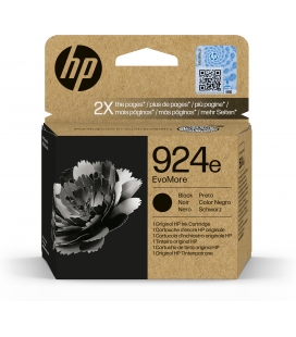 HP No.924e Zwart EvoMore 1.000 pagina`s (Origineel)