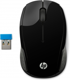 HP 200 Optical USB Zwart Retail Wireless