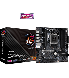 ASRock AM5 B650M PG Lightning - DDR5/M.2/DP/HDMI/µATX