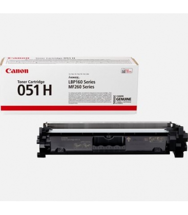 Canon 051H Zwart 4.100 pagina`s (Origineel)