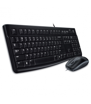 FR DT Logitech MK120 Zwart bedraad Ret. (Franse layout)