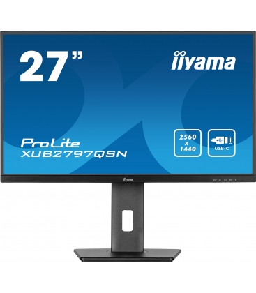 27" Iiyama ProLite XUB2797QSN-B2 UHD/DP/HDMI/USB-C/IPS