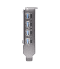 A400 PNY RTX 4GB/4xmDP incl. Adapter