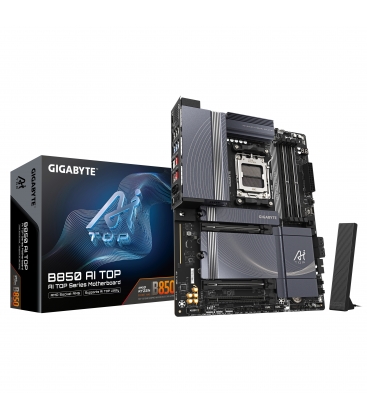 Gigabyte AM5 B850 AI TOP - DDR5/3xM.2/USB-C/HDMI/ATX