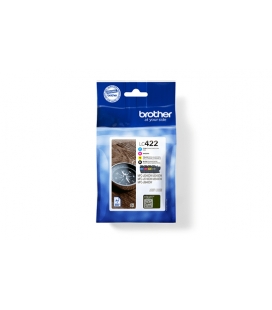 Brother LC-422 Value Pack 4x 550 pagina's (Origineel)