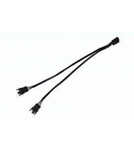Power Train PWM Splitter kabel 2 Fans Zwart