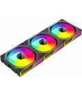 Power Train 360mm ARGB PWM - Zyber X3 - Zwart