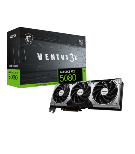 5080 MSI RTX 16G VENTUS 3X OC 16GB/3xDP/HDMI