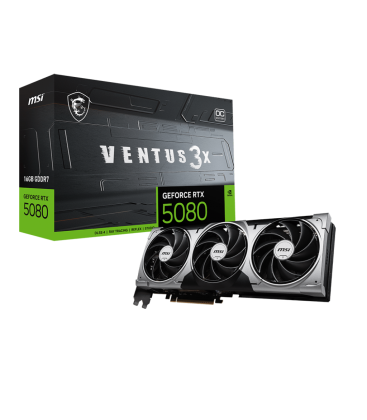 5080 MSI RTX 16G VENTUS 3X OC 16GB/3xDP/HDMI