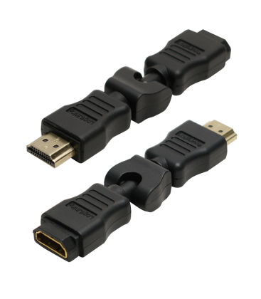 Adapter HDMI (F)  HDMI (M) 270° draaibaar LogiLink