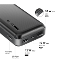 Power Bank 20000mAh LogiLink 2x USB-A Zwart