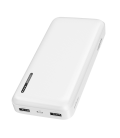 Power Bank 20000mAh LogiLink 2x USB-A Wit