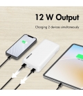 Power Bank 20000mAh LogiLink 2x USB-A Wit