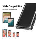 Power Bank 10000mAh LogiLink 1xUSB-C, 2x USB-A Zwart