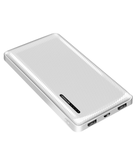 Power Bank 10000mAh LogiLink 1xUSB-C, 2x USB-A Wit
