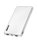 Power Bank 10000mAh LogiLink 1xUSB-C, 2x USB-A Wit