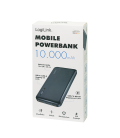 Power Bank 10000mAh LogiLink 1xUSB-C, 2x USB-A Zwart