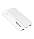 Power Bank 10000mAh LogiLink 1xUSB-C, 2x USB-A Wit