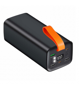Power Bank 50000mAh LogiLink 2xUSB-C, 3x USB-A Zwart