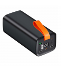 Power Bank 50000mAh LogiLink 2xUSB-C, 3x USB-A Zwart