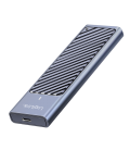M.2 PCIe NVMe Logilink SSD-behuizing USB-C / Grijs