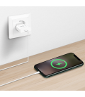 Lader 230V 1xUSB-C 30W LogiLink Wit (slim)