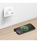 Lader 230V 1xUSB-C 30W+1xUSB-A 18W LogiLink Zwart