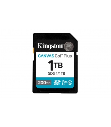 SDXC Card 1TB Kingston U3 V30 Canvas Go! Plus