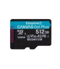 SDXC Card Micro 512GB Kingston U3 V30 A2 Canvas Go! Plus