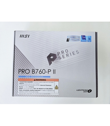 MSI 1700 B760-P II PRO - DDR5/2xM.2/DP/HDMI/ATX