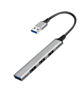 LogiLink 4 Port, USB-A 3.0 passief