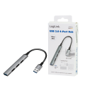 LogiLink 4 Port, USB-A 3.0 passief