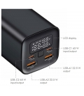 Power Bank 20000mAh LogiLink 2xUSB-C, 2x USB-A Zwart